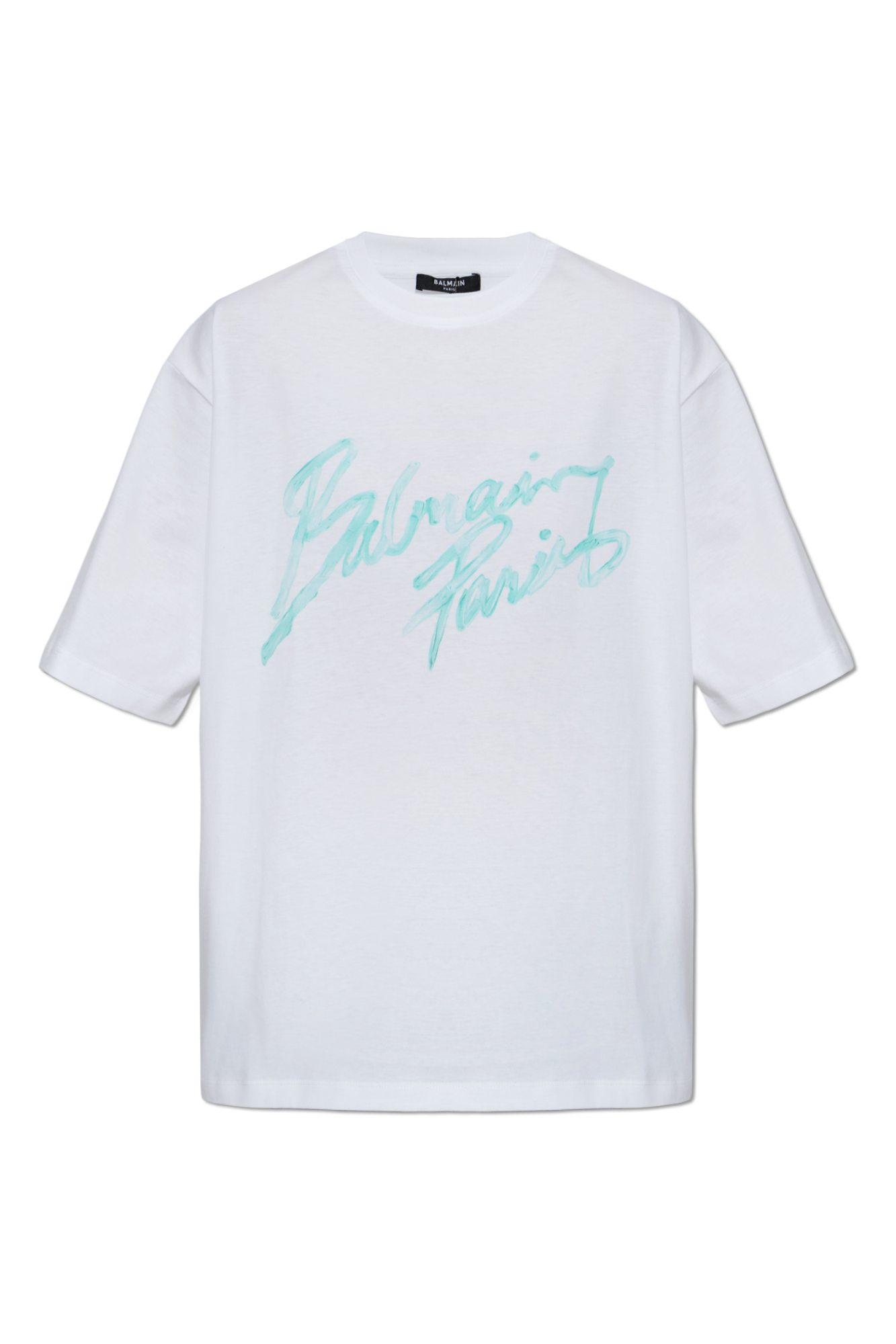 Balmain T-shirt with printed logo | Women's | Vitkac